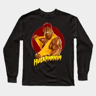 Hulk Hogan T-Shirt art Long Sleeve T-Shirt